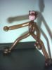 Adorable monkey stands over 3 feet tall!